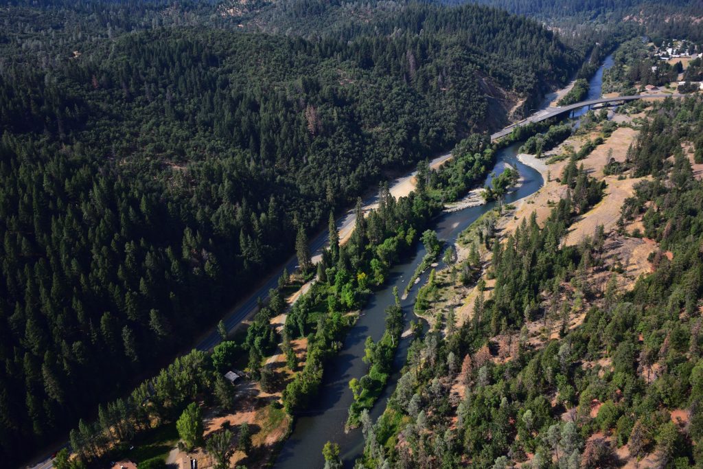 Upper Douglas City site photographed in 2016. Photograph by Kenneth DeCamp property of USBR. 