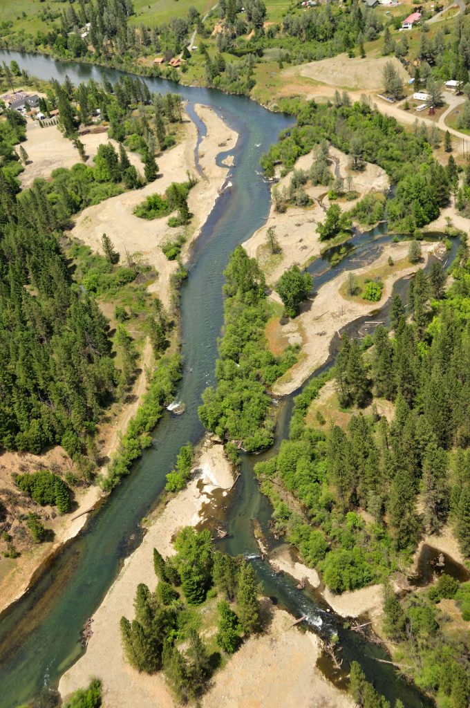 Aerial image of the proposed Sawmill Gravel Processing site. [Ken DeCamp]
