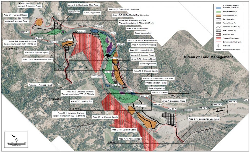 TRRP Proposed Upper Conner Creek Channel Rehabilitation Project Junction City (River Mile 77.