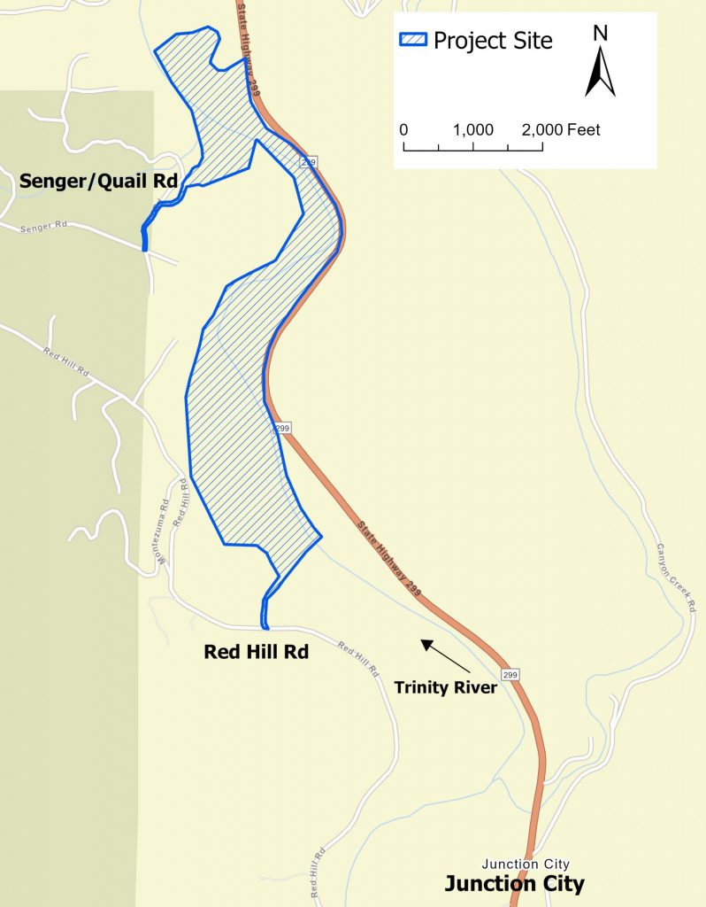 Image of Upper Conner Creek Environmental Study Area.
